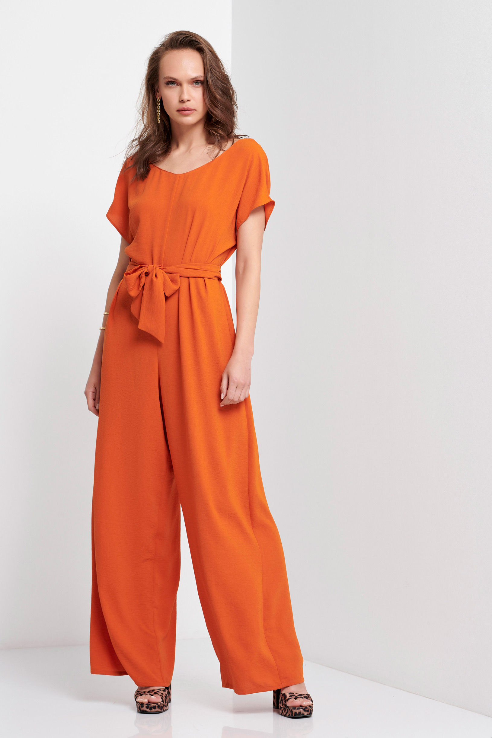 Jumpsuit with belt | Bill Cost