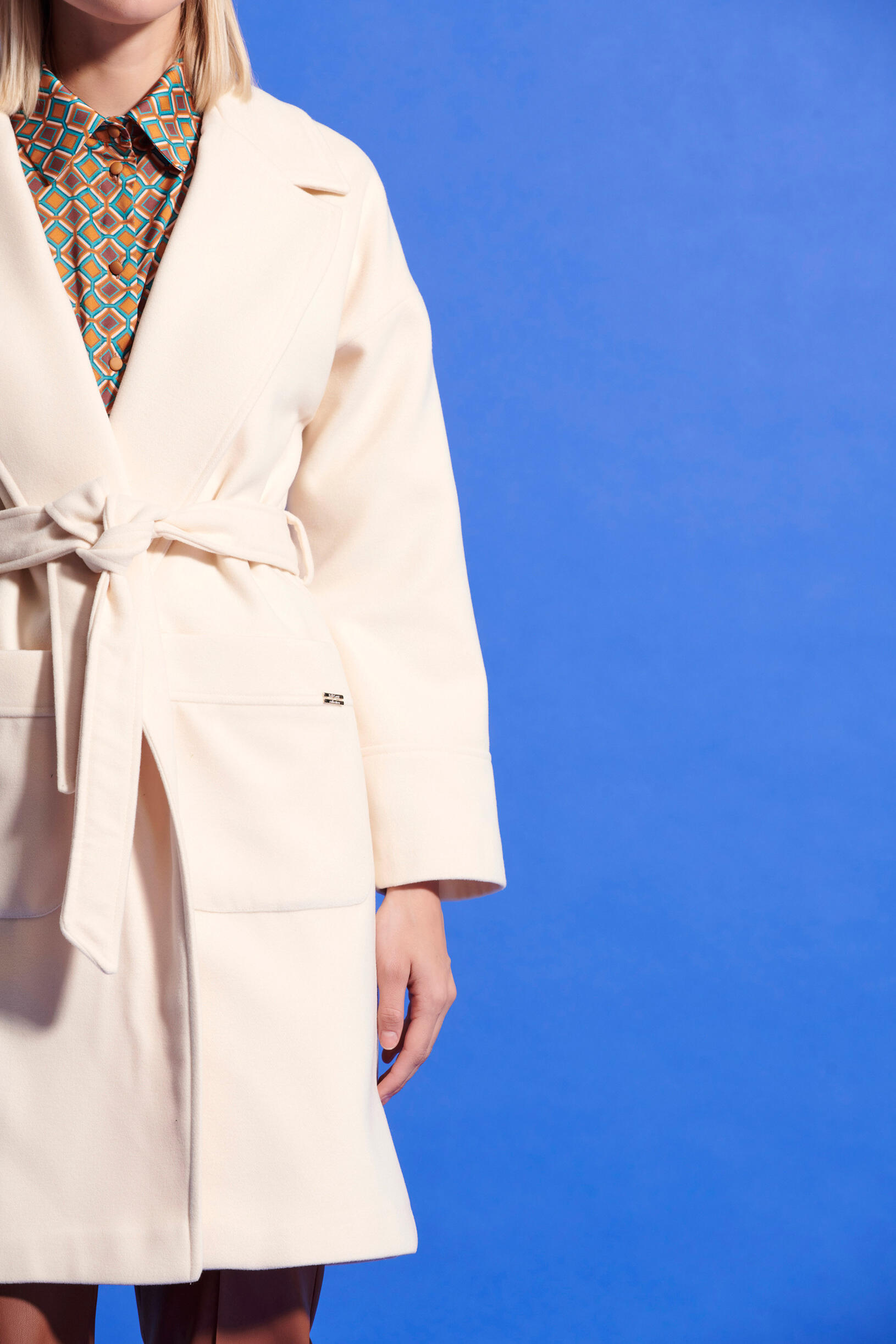 Παλτό ανοιχτό με ζώνη | Γυναικεία Ρούχα Bill Cost