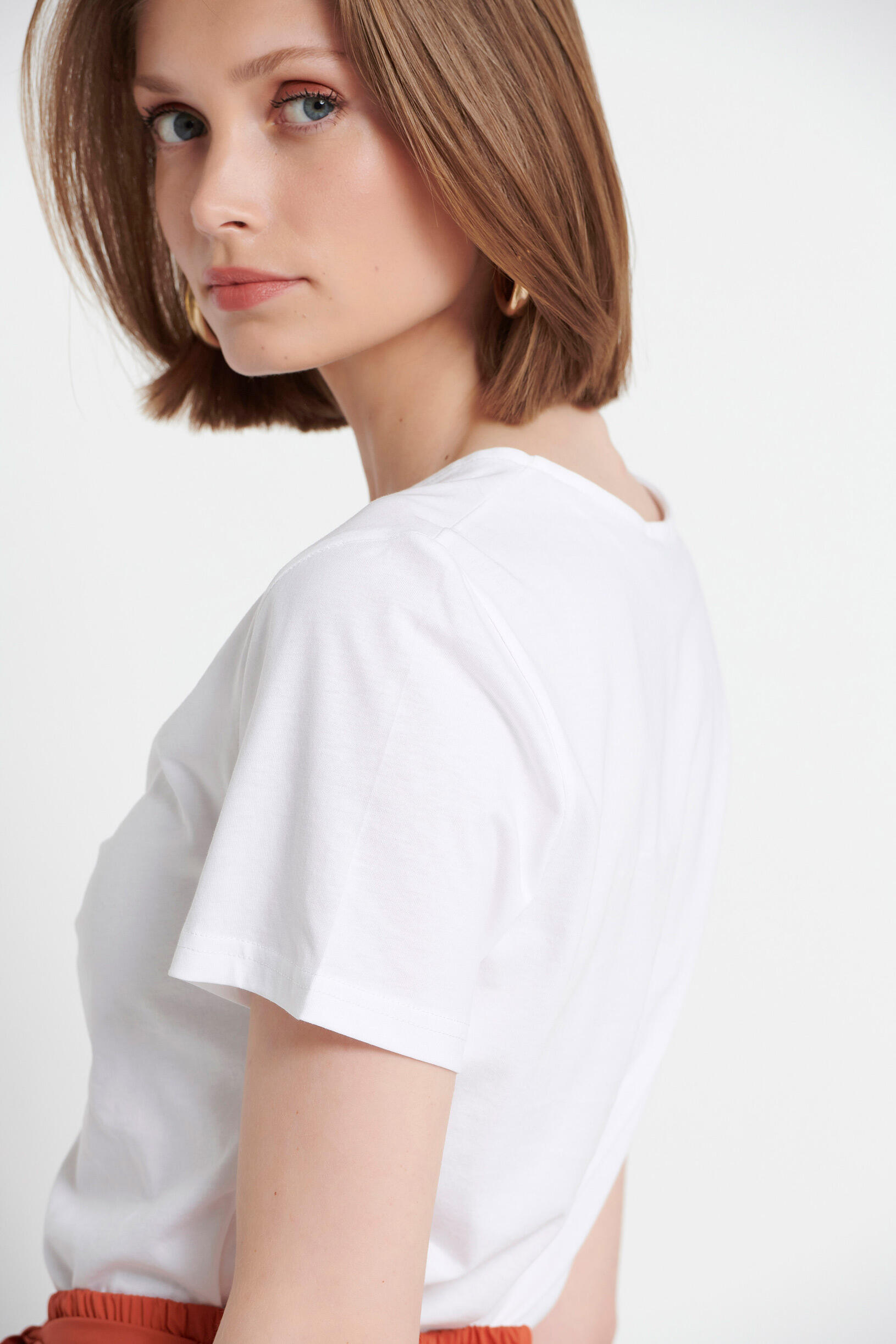 Μπλούζα με κόμπο μπροστά | Γυναικεία Ρούχα Bill Cost